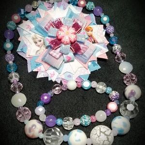 Handmade Frozen 3 PC accessory set